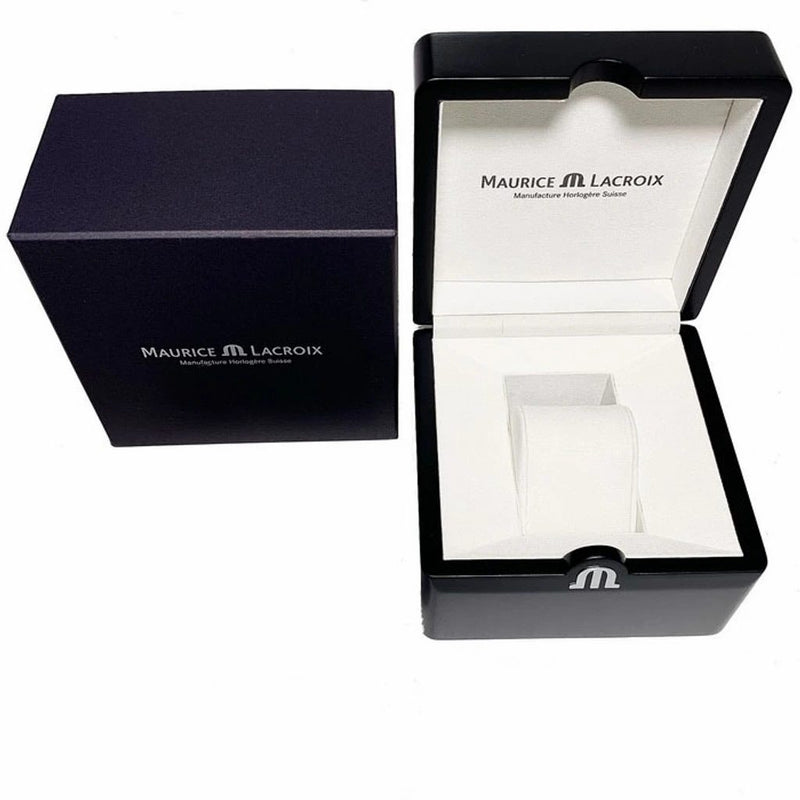 Shop Maurice Lacroix Fiaba Moonphase Blue Dial Silver Steel Strap Watch for Women - FA1084-SS002-420-1 in USA