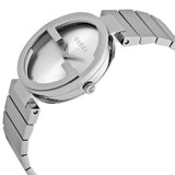 Gucci G Interlocking Silver Dial Silver Steel Strap Watch For Women - YA133308 Buy Now By Gucci