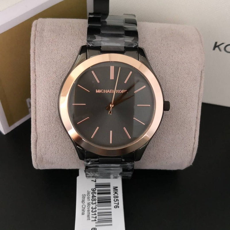 Michael Kors Runway Quartz Grey Dial Grey Steel Strap Watch For Women - MK8576 Buy Now By Michael Kors