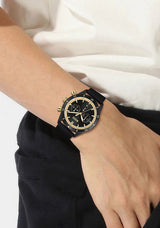 Hugo Boss Grand Prix Black Dial Black Steel Strap Watch for Men - 1513578 Buy Now By Hugo Boss