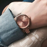 Marc Jacobs Sally Rose Gold Dial Rose Gold Steel Strap Watch for Women - MBM3364 Buy Now By Marc Jacobs