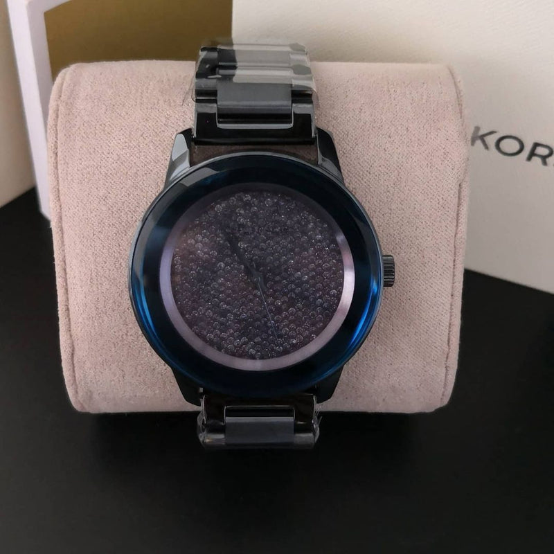 Michael Kors Kinley Blue Dial Blue Steel Strap Watch for Women - MK6246 Buy Now By Michael Kors