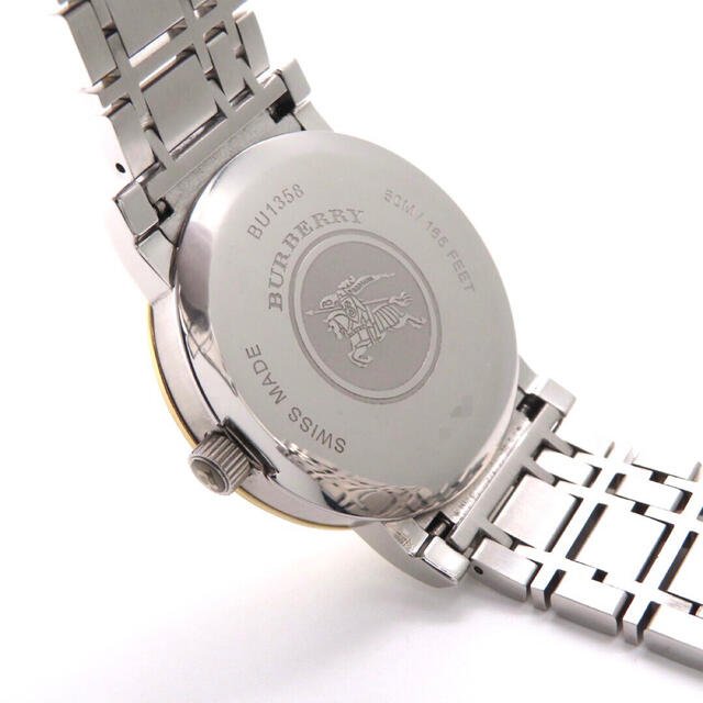 Burberry Heritage White Dial Two Tone Stainless Steel Strap Watch for Men - BU1358 Buy Now By Burberry