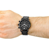 Emporio Armani Luigi Chronograph Black Dial Black Stainless Steel Watch For Men - AR1507 Buy Now By Emporio Armani