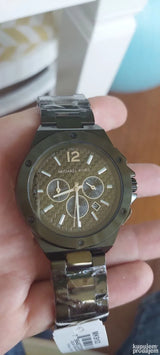 Michael Kors Lennox Chronograph Green Dial Green Steel Strap Watch For Men - MK9103 Buy Now By Michael Kors