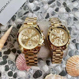 Michael Kors Bradshaw Gold Dial Gold Steel Strap Watch for Women - MK5605 Buy Now By Michael Kors