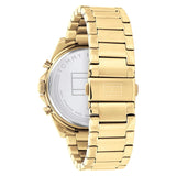 Tommy Hilfiger Baker Chronograph Black Dial Gold Steel Strap Watch for Men - 1710447 Buy Now By Tommy Hilfiger