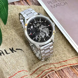 Tommy Hilfiger Henry Chronograph Black Dial Silver Steel Strap Watch For Men - 1710477 Buy Now By Tommy Hilfiger