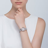 Cartier Ballon Bleu De Cartier Diamonds White Dial Silver Steel Strap Watch for Women - W4BB0015 Buy Now By Cartier