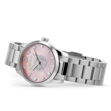 Shop Gucci G Timeless Quartz Mother of Pearl Pink Dial Silver Steel Strap Watch For Women - YA1265013 in USA