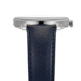 Shop Gucci G Timeless Automatic Blue Dial Black Leather Strap Watch For Men - YA126347 in USA
