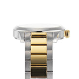 Shop Gucci G Timeless Quartz Diamonds Silver Dial Two Tone Steel Strap Watch For Women - YA1265016 in USA