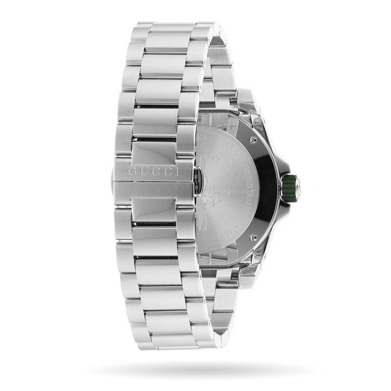 Shop Gucci G Timeless Quartz Pink Dial Silver Steel Strap Watch for Women - YA1265061 in USA