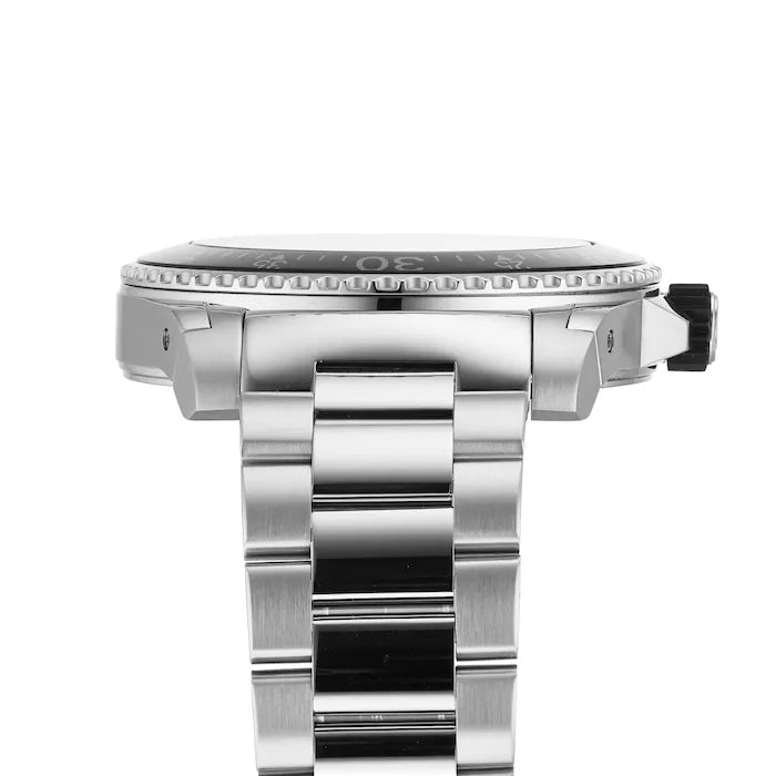 Gucci Dive Quartz Black Dial Silver Steel Strap Watch For Men - YA136221 Buy Now By Gucci