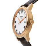 Shop Tissot T Classic Carson White Dial Brown Leather Strap Watch For Men - T085.410.36.013.00 in USA