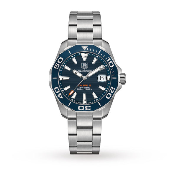 Shop Tag Heuer Aquaracer Blue Dial Watch for Men - WAY211C.BA0928 in USA