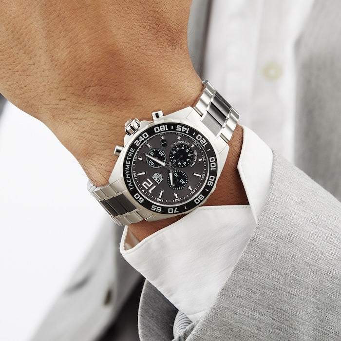 Tag Heuer Formula 1 Anthracite Dial Two Tone Steel Strap Watch For Men - CAZ1011.BA0843 Buy Now By Tag Heuer