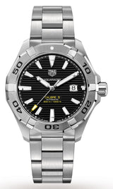 Shop Tag Heuer Aquaracer Black Dial Watch for Men - WAY2010.BA0927 in USA