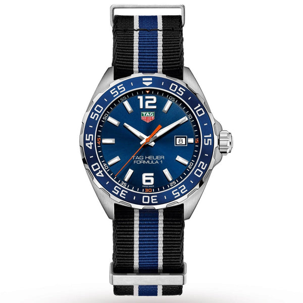 Shop Tag Heuer Formula 1 Blue Dial Watch for Men - WAZ1010.FC8197 in USA