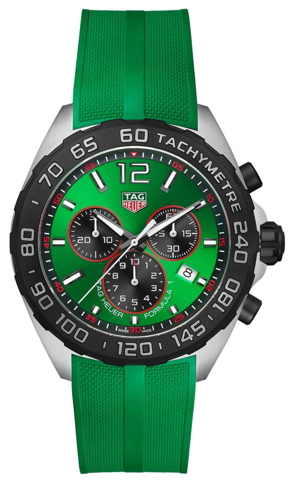 Shop Tag Heuer Formula 1 Green Dial Watch for Men - CAZ101AP.FT8056 in USA