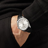 Tag Heuer Carrera Date Silver Dial Black Leather Strap Watch for Men - WBN2111.FC6505 Buy Now By Tag Heuer