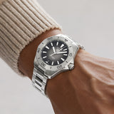 Tag Heuer Aquaracer Professional 200 Automatic Black Dial Silver Steel Strap Watch for Men - WBP2110.BA0627 Buy Now By Tag Heuer