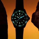 Tag Heuer Aquaracer Professional 200 Solargraph Quartz Black Dial Black Rubber Strap Watch for Men - WBP1112.FT6199 Buy Now By Tag Heuer