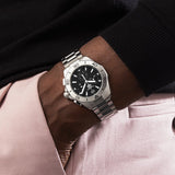 Tag Heuer Aquaracer Professional 200 Date Black Dial Silver Steel Strap Watch for Men - CBP1110.BA0627 Buy Now By Tag Heuer