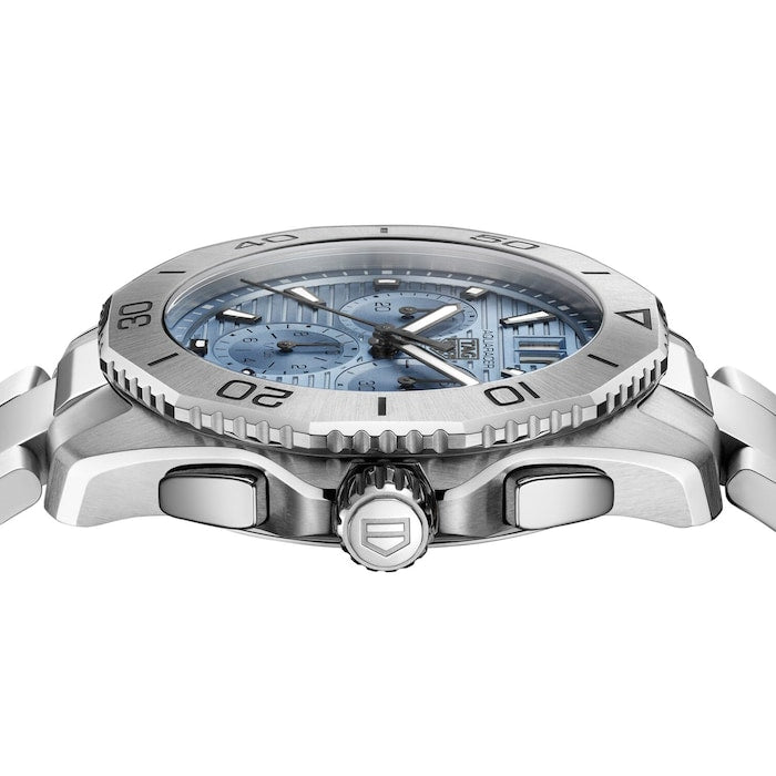 Tag Heuer Aquaracer Professional 200 Date Blue Dial Silver Steel Strap Watch for Men - CBP1112.BA0627 Buy Now By Tag Heuer