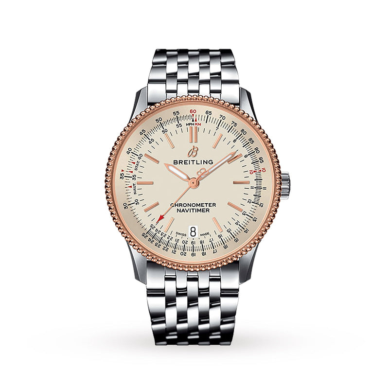 Breitling Navitimer Automatic 38mm Stainless Steel Mens Watch - A17325211G1A1 Buy Now By Breitling