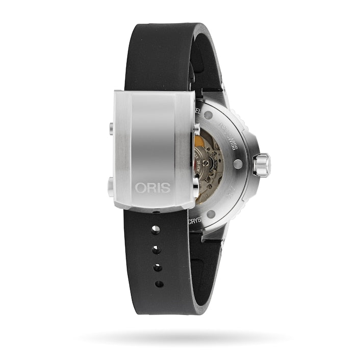 Oris Aquis Date Blue Dial Black Rubber Strap Watch for Men - 0173377304152-0742464EB Buy Now By Oris