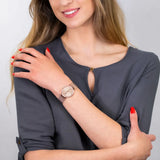 Tommy Hilfiger Lynn Quartz Rose Gold Dial Rose Gold Mesh Bracelet Watch For Women - 1781865