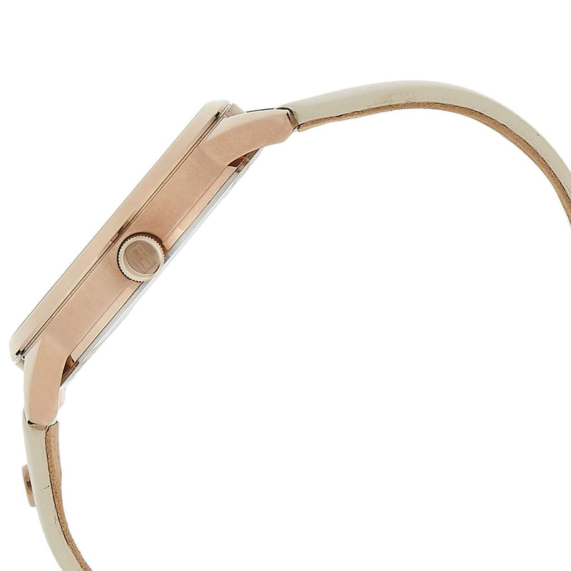 Shop Tommy Hilfiger Brooke Quartz White Dial Cream Leather Strap Watch for Women - 1782022 in USA