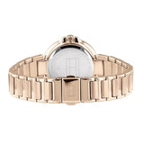 Shop Tommy Hilfiger Angela Quartz White Dial Rose Gold Steel Strap Watch for Women - 1782124 in USA