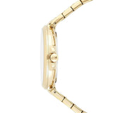 Shop Tommy Hilfiger Angela White Dial Gold Steel Strap Watch for Women - 1782128 in USA