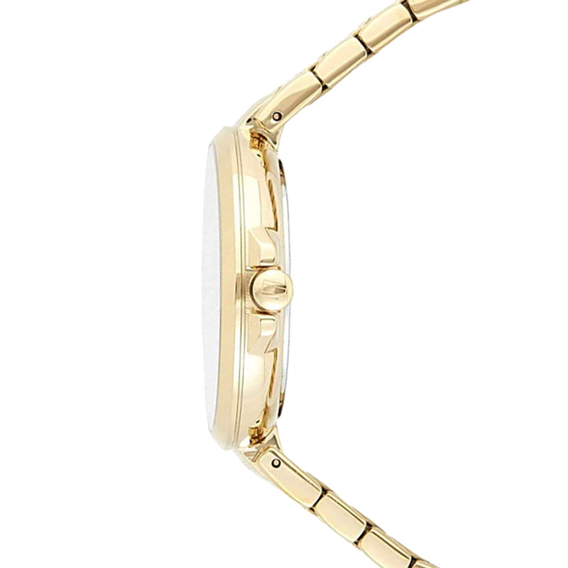 Shop Tommy Hilfiger Angela White Dial Gold Steel Strap Watch for Women - 1782128 in USA