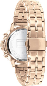 Tommy Hilfiger Madison Chronograph Quartz Rose Gold Dial Rose Gold Steel Strap Watch For Women - 1782190 Buy Now By Tommy Hilfiger