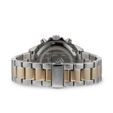 Hugo Boss Ocean Edition Chronograph Black Dial Two Tone Steel Strap Watch for Men - 1513705