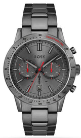 Hugo Boss Allure Chronograph Grey Dial Grey Steel Strap Watch for Men - 1513924 Buy Now By Hugo Boss