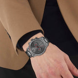 Hugo Boss Allure Chronograph Grey Dial Grey Steel Strap Watch for Men - 1513924 Buy Now By Hugo Boss