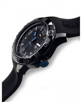 Shop Tommy Hilfiger Sport Multifunction Black Dial Black Rubber Strap Watch for Men - 1790983 in USA