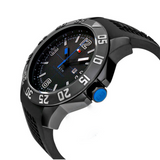 Shop Tommy Hilfiger Sport Multifunction Black Dial Black Rubber Strap Watch for Men - 1790983 in USA