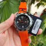 Tommy Hilfiger Cole Black Dial Orange Rubber Strap Watch for Men - 1790985 Buy Now By Tommy Hilfiger