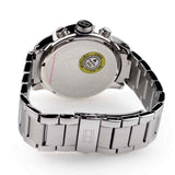 Shop Tommy Hilfiger Jackson Quartz Black Dial Silver Steel Strap Watch for Men - 1791243 in USA