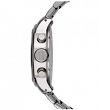 Shop Tommy Hilfiger Jackson Quartz Black Dial Silver Steel Strap Watch for Men - 1791243 in USA