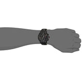 Tommy Hilfiger Aden Chronograph Black Dial Black Leather Strap Watch for Men - 1791310 Buy Now By Tommy Hilfiger