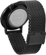 Tommy Hilfiger Brooklyn Black Dial Black Mesh Bracelet Watch for Men - 1791507 Buy Now By Tommy Hilfiger