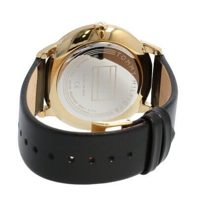Tommy Hilfiger Hunter White Dial Black Leather Strap Watch for Men - 1791606 Buy Now By Tommy Hilfiger