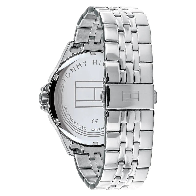 Tommy Hilfiger Shawn Multifunction Quartz Blue Dial Silver Steel Strap Watch for Men - 1791612 Buy Now By Tommy Hilfiger