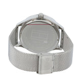 Tommy Hilfiger Spencer Skeleton Black Dial Silver Mesh Bracelet Watch for Men - 1791643 Buy Now By Tommy Hilfiger